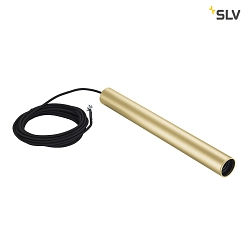 Pendant luminaire FITU PD, E27, length 40cm, pendulum 250cm, open cable end, soft gold