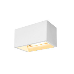 Wandleuchte PLASTRA QT-DE12 WL Gipsleuchte, R7s 118mm, wei�