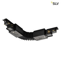 DALI controllable Flex connector for S-TRACK, black