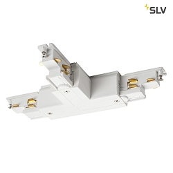 DALI controllable T-Connector for S-TRACK, Earth left, white