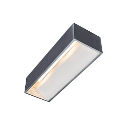 LED Wandleuchte LOGS IN L, Up/Down, indirekt, CRi >90, TRIAC dimmbar, 18W 3000K 1600lm, alu / wei�