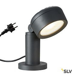 LED Outdoor luminaire ESKINA 30 POLE LED Floor lamp, 14,5W, 95, 3000/4000K, 1000lm, IP65, dimmable, anthracite