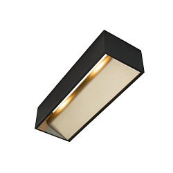 LED Wall luminaire LOGS IN L LED, 19W, Dim-To-Warm, 19W, 2000-3000K, 1500lm, silver/white
