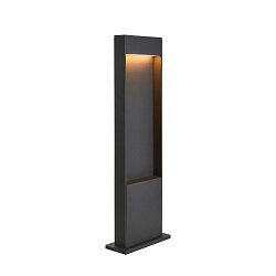 LED Outdoor luminaire FLATT POLE LED Floor lamp, 9,7W, 3000/4000K, 400lm, IP65, 65cm, anthracite/brown