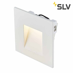 LED Wall recessed luminaire MOBALA, 1,3W, 3000K, 14lm, white