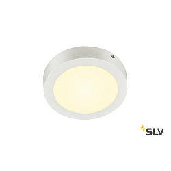 LED Wall / Ceiling luminaire SENSER 18 CW, round, IP20, white, 12W, 3000K, 880lm