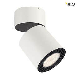 LED Ceiling luminaire SUPROS CL Indoor, round, 60 reflector, 36W, CRI90, 3000K, 3380lm, white