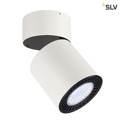 LED Ceiling luminaire SUPROS MOVE CL Indoor, round, 60 reflector, 31W, CRI90, 4000K, 2700lm, white