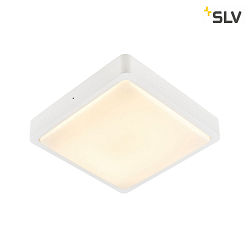 LED Wall / Ceiling luminaire AINOS SQUARE SENSOR Outdoor, 18W, 1300lm, CCT switch 3000/4000K, white