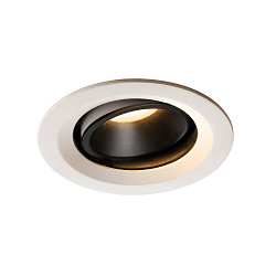 LED Ceiling recessed luminaire NUMINOS DL M, 3000K, IP20, rotatable / pivotable, 40�, 1500lm, UGR 20, white/black