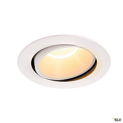 LED Ceiling recessed luminaire NUMINOS DL XL, 3000K, IP20, rotatable / pivotable, 20, 3550lm, UGR 18, white/white
