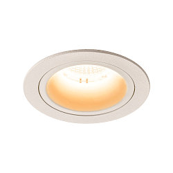LED Ceiling recessed luminaire NUMINOS DL M, 2700K, IP20, 40�, 1600lm, UGR 19, white/white