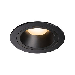 LED Ceiling recessed luminaire NUMINOS DL M, 3000K, IP20, 40�, 1500lm, UGR 20, black/black