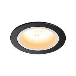 LED Ceiling recessed luminaire NUMINOS DL M, 3000K, IP20, 55�, 1600lm, UGR 21, black/white