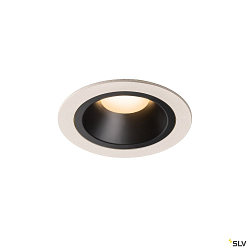 LED Ceiling recessed luminaire NUMINOS DL M, 3000K, IP20, 20, 1500lm, UGR 19, white/black