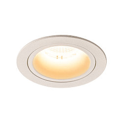 LED Ceiling recessed luminaire NUMINOS DL M, 3000K, IP20, 55�, 1600lm, UGR 21, white/white