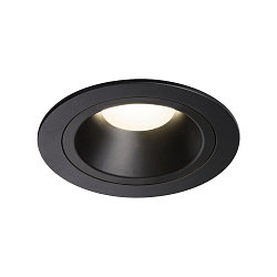 LED Ceiling recessed luminaire NUMINOS DL M, 4000K, IP20, 40�, 1600lm, UGR 20, black/black