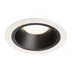 LED Ceiling recessed luminaire NUMINOS DL L, 4000K, IP20, 20�, 2350lm, UGR 20, white/black