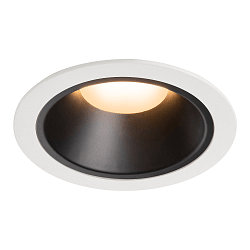 LED Deckeneinbauleuchte NUMINOS DL XL, 2700K, IP20, 55�, 3300lm, UGR 22, Wei� / Schwarz
