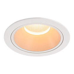 LED Deckeneinbauleuchte NUMINOS DL XL, 2700K, IP20, 55�, 3500lm, UGR 19, Wei� / Wei�
