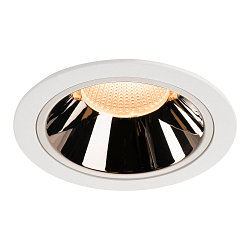 LED Deckeneinbauleuchte NUMINOS DL XL, 2700K, IP20, 55�, 3400lm, UGR 19, Wei� / Chrom