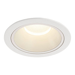LED Deckeneinbauleuchte NUMINOS DL XL, 4000K, IP20, 20�, 3800lm, UGR 18, Wei� / Wei�