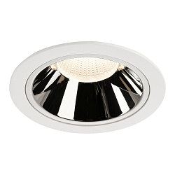 LED Deckeneinbauleuchte NUMINOS DL XL, 4000K, IP20, 20�, 3750lm, UGR 18, Wei� / Chrom