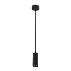 LED Pendelleuchte NUMINOS PD PHASE S, 3000K, 36�, 1020lm, schwarz / schwarz