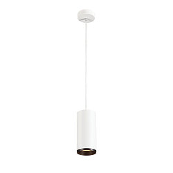 LED Pendelleuchte NUMINOS PD PHASE L, 2700K, 24�, 2440lm, wei� / schwarz