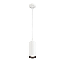 LED Pendelleuchte NUMINOS PD PHASE L, 4000K, 24�, 2670lm, wei� / schwarz