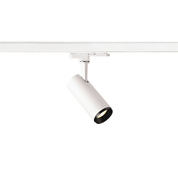 LED 3-Phase luminaire NUMINOS DALI S, 3000K, 24�, 1020lm, white/black