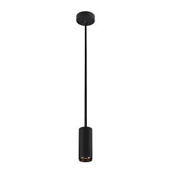 LED Pendant luminaire NUMINOS PD DALI S, 2700K, 36�, 985lm, black/black