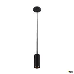 LED Pendelleuchte NUMINOS PD DALI S, 3000K, 24, 1020lm, schwarz/schwarz