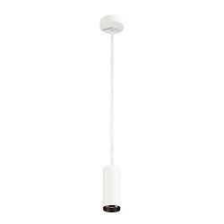 LED Pendant luminaire NUMINOS PD DALI S, 3000K, 24�, 1020lm, white/black