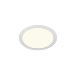 LED Deckeneinbauleuchte SENSER 24 DL, rund, 12,5W, 1200lm, IP20, wei�, 4000K