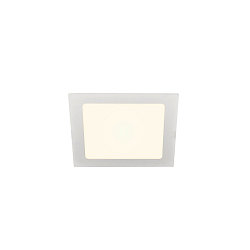 LED Deckeneinbauleuchte SENSER 18 DL, eckig, 9,7W, 820lm, IP20, wei�, 4000K