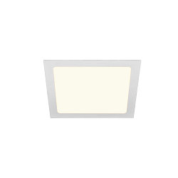LED Ceiling recessed luminaire SENSER 24 DL, square, 12,5, 1200lm, IP20, white, 4000K