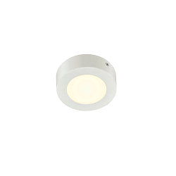 LED Wand-/Deckenleuchte SENSER 12 CW, rund, IP20, wei�, 8,5W, 4000K, 470lm