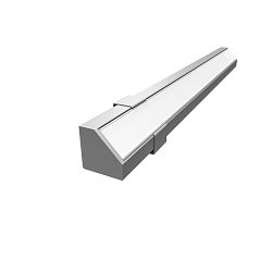 Zubeh�r f�r LED Strip GRAZIA 10 EDGE Aufbauprofil, 2m, IP20, aluminium