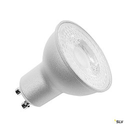 LED reflector lamp QPAR51, GU10, 6W 3000K 460lm 38°, CRi >90, dimmable, gray