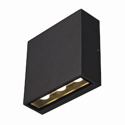 Wall luminaire BIG QUAD UP/DOWN WL, anthracite