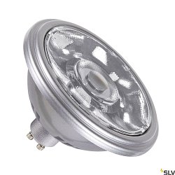 LED Lamp QPAR111 GU10, 12,5W, 3000K, CRI90, 10°, silver