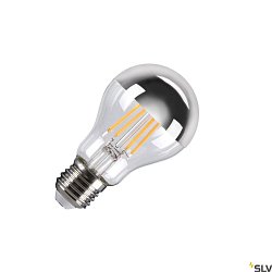 Ampoule E27 - Globo 9W LED Filament - VINTAGE Chrome