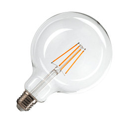 LED Filament Globeform G125, E27, 7.5W 2700K 800lm 320�, CRi >90, dimmbar, klar