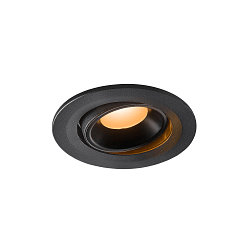 LED Ceiling recessed luminaire NUMINOS� MOVE S, 2700K, 20�, black