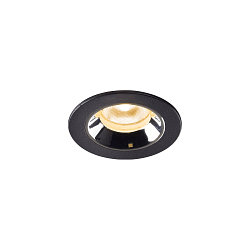 LED Ceiling recessed luminaire NUMINOS� XS, 3000K, 55�, black/chrome