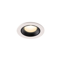 LED Ceiling recessed luminaire NUMINOS� XS, 4000K, 20�, white/black