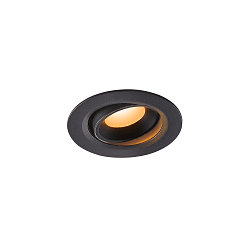LED Ceiling recessed luminaire NUMINOS� MOVE XS, 2700K, 20�, black