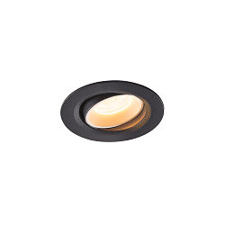 LED Ceiling recessed luminaire NUMINOS� MOVE XS, 3000K, 55�, black/white