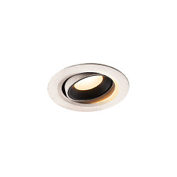 LED Ceiling recessed luminaire NUMINOS� MOVE XS, 3000K, 40�, white/black